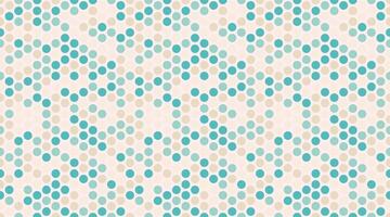 Seamless dotted pattern with colorful circles, ideal for textile fabrics, wallpaper, or abstract backgrounds. A trendy geometric design for creative decor. vector