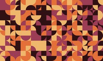 Geometric pattern featuring minimal shapes and seamless design. Great for abstract backgrounds, trendy posters, or textile prints. Modern and artistic simplicity. vector