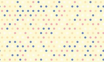 dotted pattern with colorful geometric circles. Perfect for textile, seamless wallpapers, and trendy abstract backgrounds for modern design. vector
