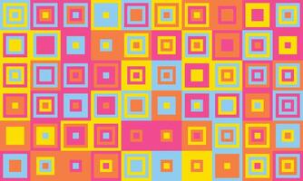 Minimalist grid design with ornate details and bright colours. Perfect for textile, cover art, or background use, adding structured beauty to projects. vector