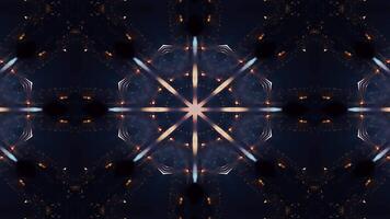 A kaleidoscopic display of vibrant fireworks against a dark background. video