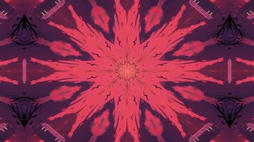 A vibrant mandala-like design with cosmic elements and a radial pattern. video