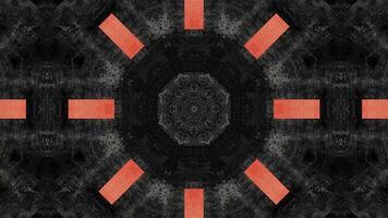 Abstract pattern featuring circular shapes and orange accents on a textured background. video