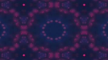 A vibrant, symmetrical abstract design with glowing elements and deep colors. video