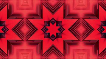 A geometric pattern featuring star shapes and linear designs in muted colors. video