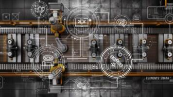 Smart factory using artificial intelligence and machine learning video