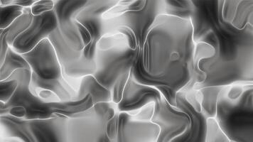 Depicts fluid grayscale swirling abstract forms. Suitable for backgrounds, prints, digital designs, and artistic projects to add a modern touch. video