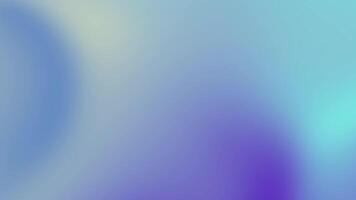 A blue and purple blurred background with a white object video