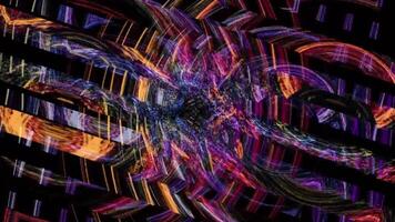 Abstract Geometric Crystal Shapes Digital Rendering video