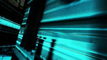 4K Abstract Technology Blocks Background 3D Rendering video