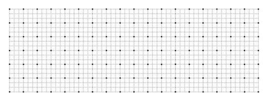 Geometric grid with squares and dots background vector