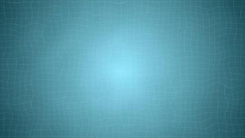 Abstract animated background with wavy grid. Seamless loop video