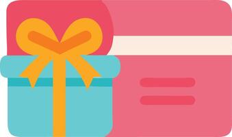 A gift box with a bow and ribbon vector