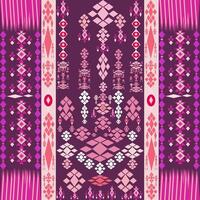 Beautiful pattern background from geometric shape,ethnic style. vector