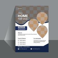 A modern luxury creative flyer design template on colorful background. vector