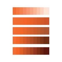 Colour palette with different shades and gradient. Set of creative gradient pallete color, Color Gradient Background Palette, Fashion bright neon color trend pallete. vector
