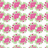 Stylish and beautiful pattern monochrome abstract floral background. vector