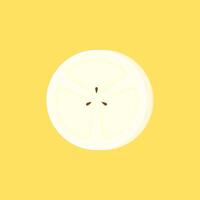Banana slices isolated on a background. Banana icon . vector