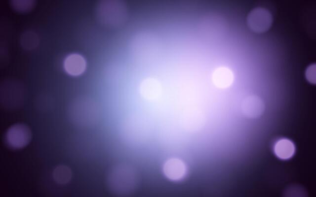 Purple Bokeh Light Background with Soft Glow. Blurry Violet Light Spots and Smooth Gradient, Background decoration