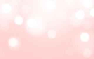 Soft Pink Bokeh Background with Light Flare Effect. Delicate Blurred Abstract Design for Elegant Visuals, Background decoration vector