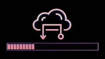 a cloud with a music note on it video