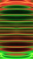 Vibrant and Colorful Wave Patterns Created as Abstract Artwork in Shades of Green and Red. Design video
