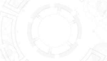 Digital circles and stripes abstract white background vector