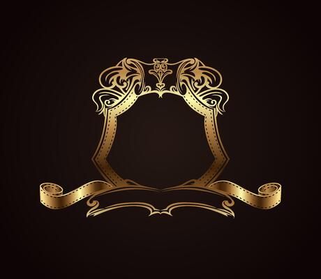 Elegant and simple black frame set