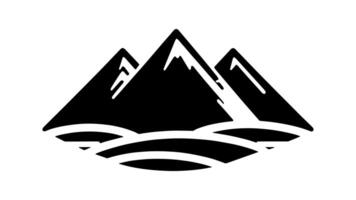 Diverse Mountain Design Perfect for Travel and Tourism Banners vector