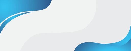 Abstract blue background of wave pattern vector