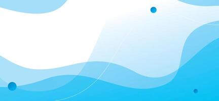 A blue background with a wave pattern vector
