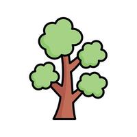 tree icon design template simple and clean vector