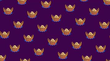 Animated Loop Background with Laddu video