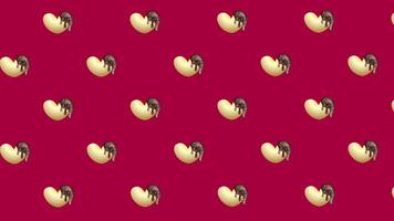 Animated Loop Background with Chocolate Candies video
