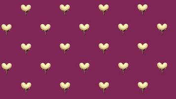 Animated Loop Background with Chocolate Candies video