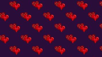 Animated Loop Background with Chocolate Candies video