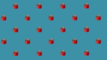 Animated Loop Background with Chocolate Candies video