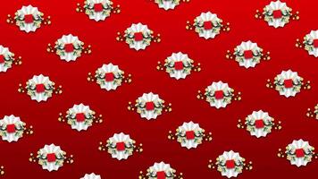Vietnamese New Year Animated Loop Background with Fans video