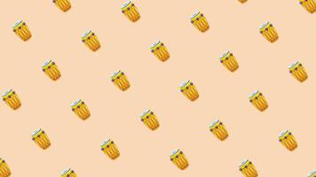 Animated Loop Background with Drums video
