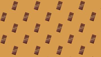 Animated Loop Background with Chocolate Candies video