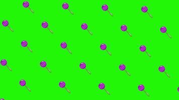 Mardi Gras Animated Loop Background with Maracas video