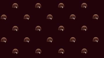 Animated Loop Background with Chocolate Candies video