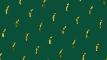 Animated Loop Background with Wheat video