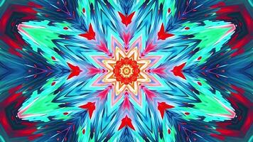 A colorful abstract design with red, blue and green colors video