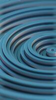 Abstract Concentric Circular Pattern with Reflective Metallic Surface video