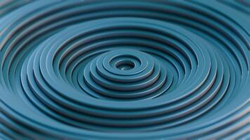 Abstract Concentric Circular Pattern with Reflective Metallic Surface video