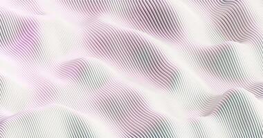 Abstract Wavy Line Pattern with Pink and Teal Highlights video