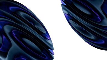 Abstract Sculptural Form in Glass A Study in Color and video