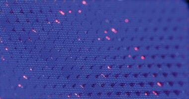 Abstract 3D Render of Neon Blue and Cubes - Modern Geometric Pattern video