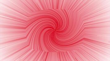 Red color rotating abstract design complex pattern grainy background video